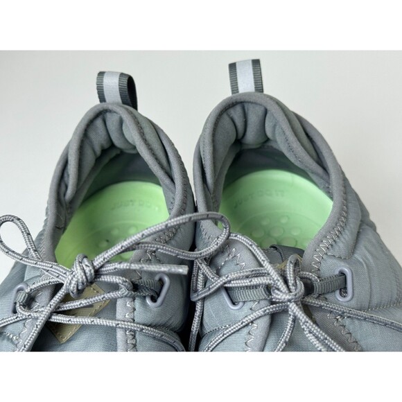 Nike Offline Pack Shoes Mens 10 Cool Gray Quilted Slip On Laced Comfort Sneakers main image 7
